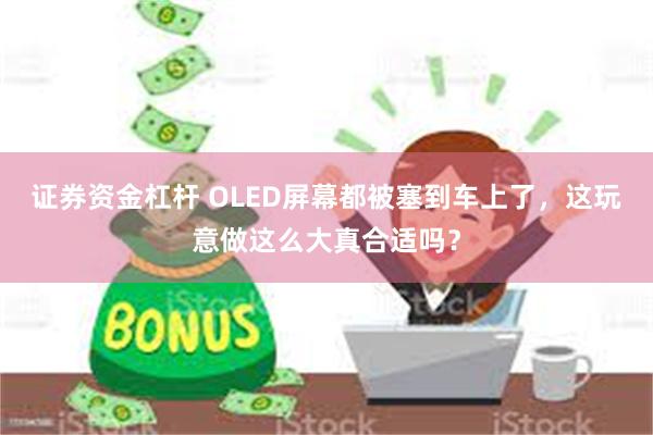 证券资金杠杆 OLED屏幕都被塞到车上了，这玩意做这么大真合适吗？