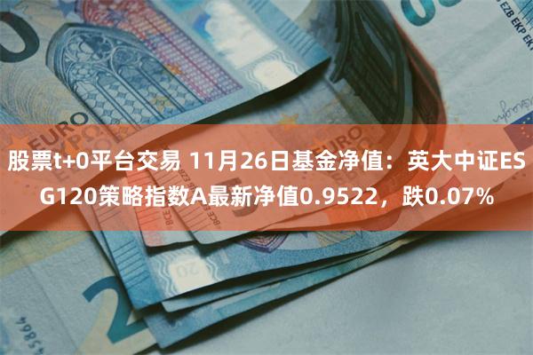 股票t+0平台交易 11月26日基金净值：英大中证ESG120策略指数A最新净值0.9522，跌0.07%