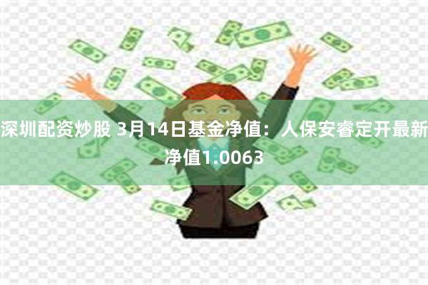 深圳配资炒股 3月14日基金净值：人保安睿定开最新净值1.0063